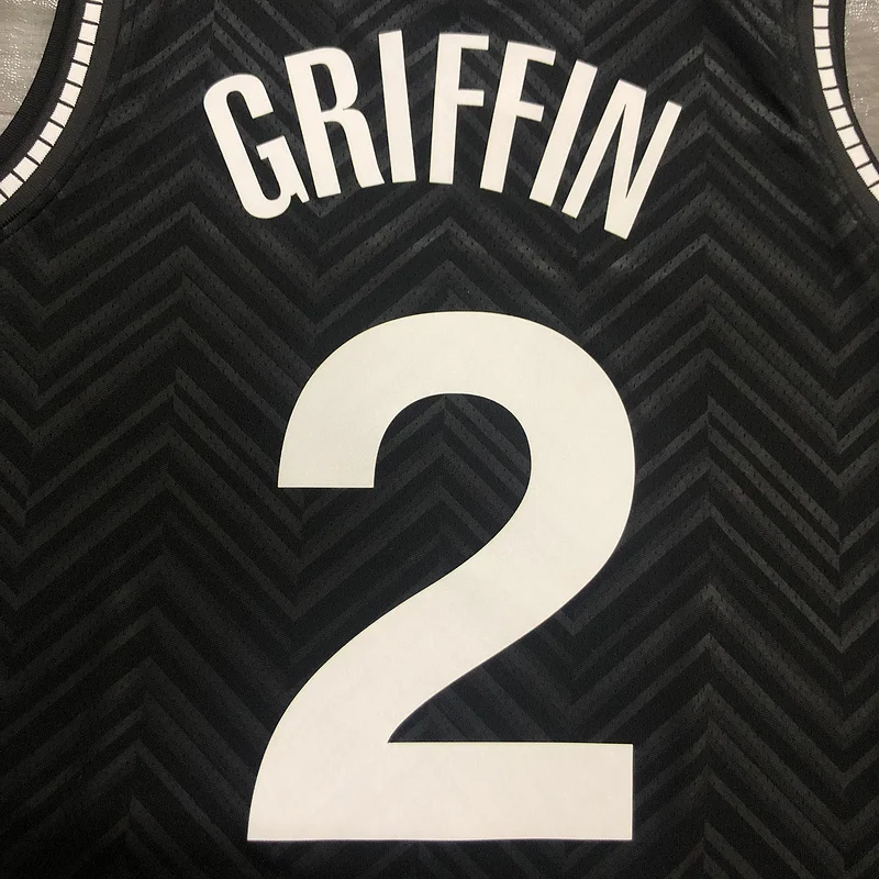 2021 Season Brooklyn Nets Basketball jersey bonus edition #2 GRIFFIN