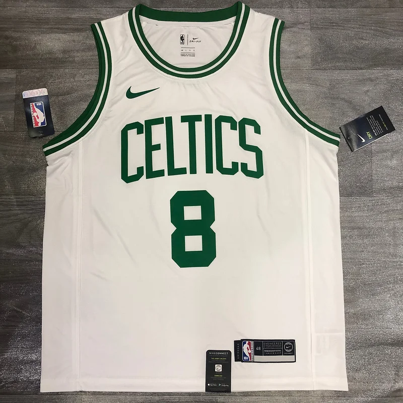 NBA Boston Celtics Basketball Jersey Retro White #8 WALKER