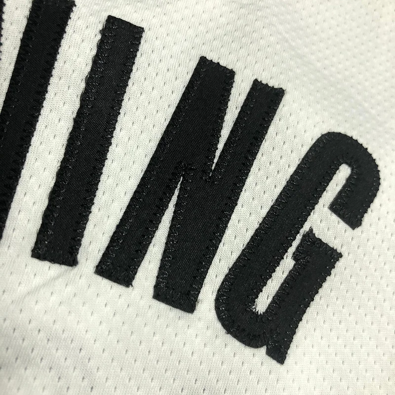 AU Player Version Brooklyn Nets Basketball jersey White #11 IRVING