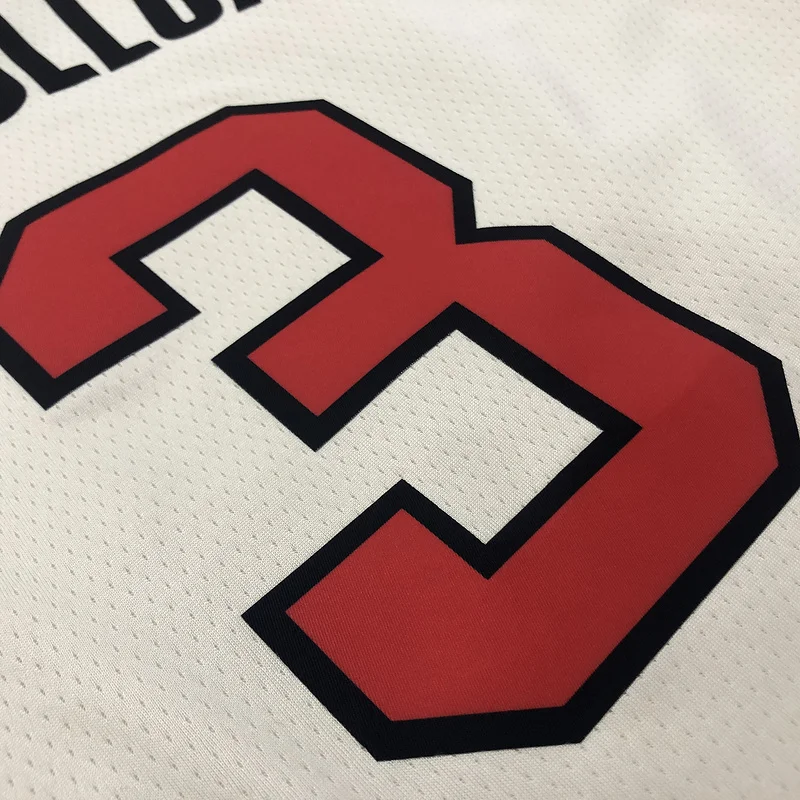 Portland Trail Blazers Basketball Jersey White #3 McCOLLUM