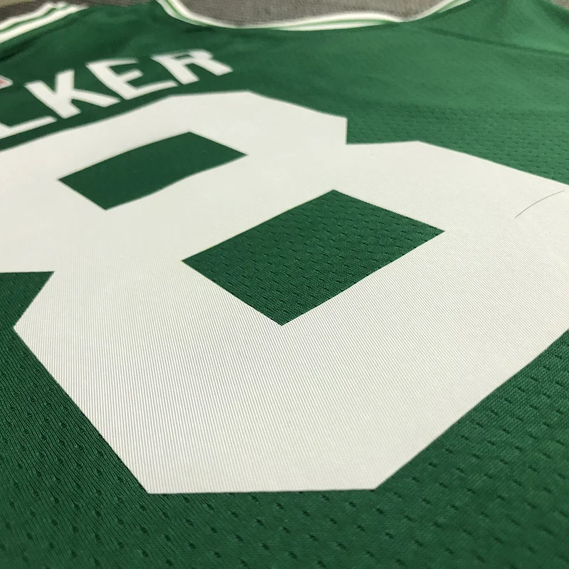 75th anniversary NBA Boston Celtics Basketball Jersey Green #8 WALKER