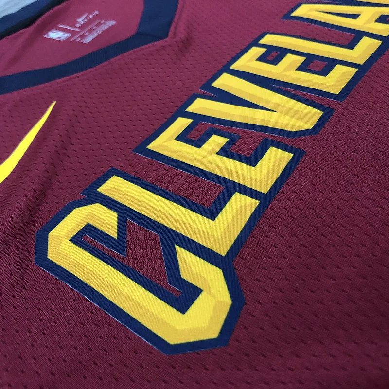 2017 Cleveland Cavaliers Basketball Jersey Red #0 LOVE