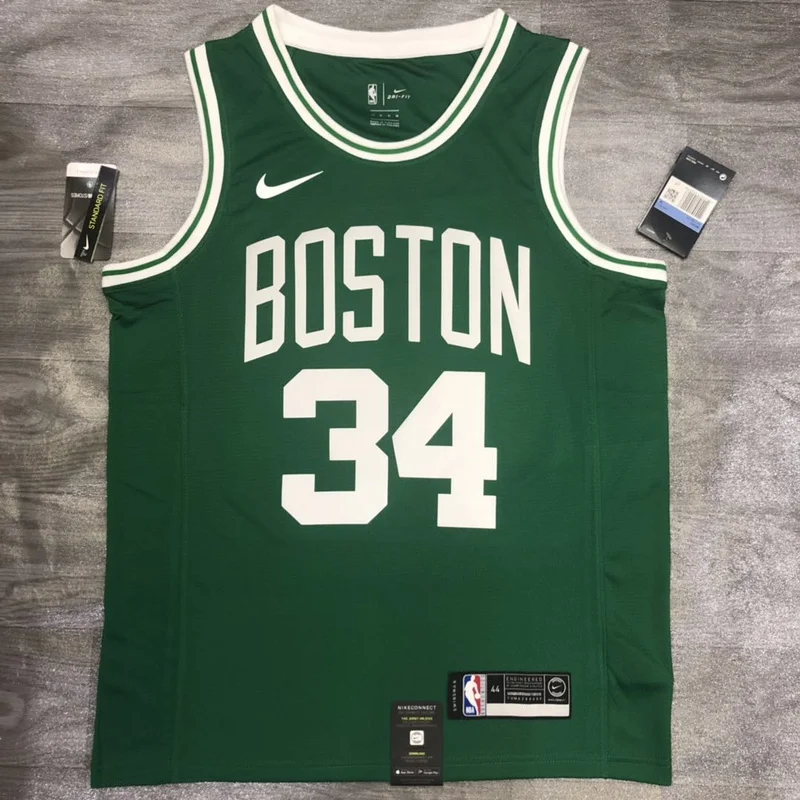 NBA Boston Celtics Basketball Jersey Retro Green #34 PIERCE