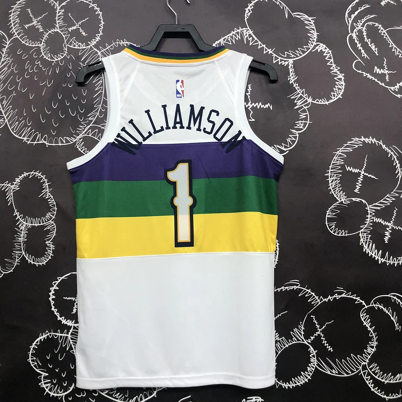 2018 New Orleans Pelicans Basketball jersey  city version  #1  WILLIAMSON