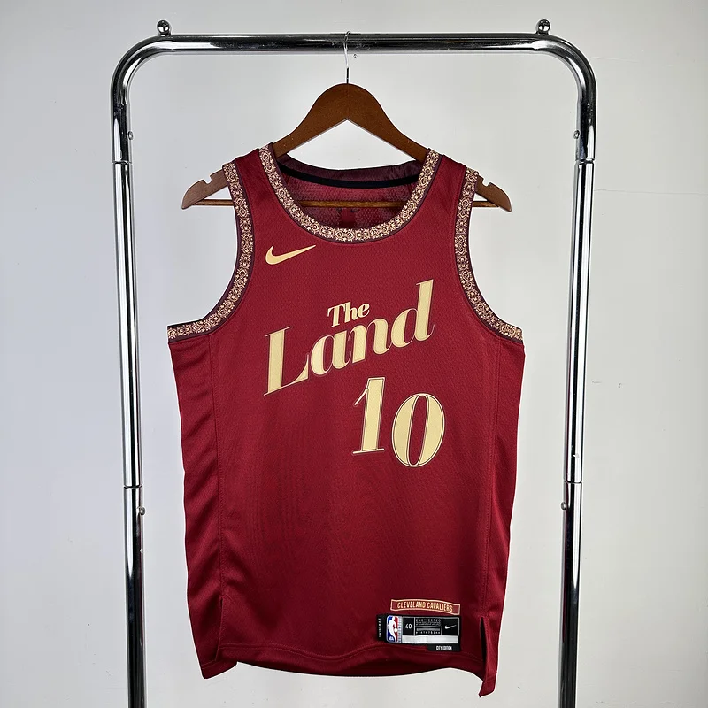 2024 Cleveland Cavaliers Basketball Jersey city version #10 GARLAND