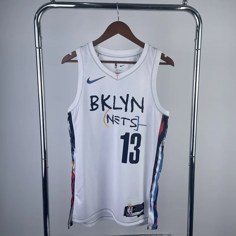 2023 Season Brooklyn Nets Basketball jersey city version #13 HARDEN