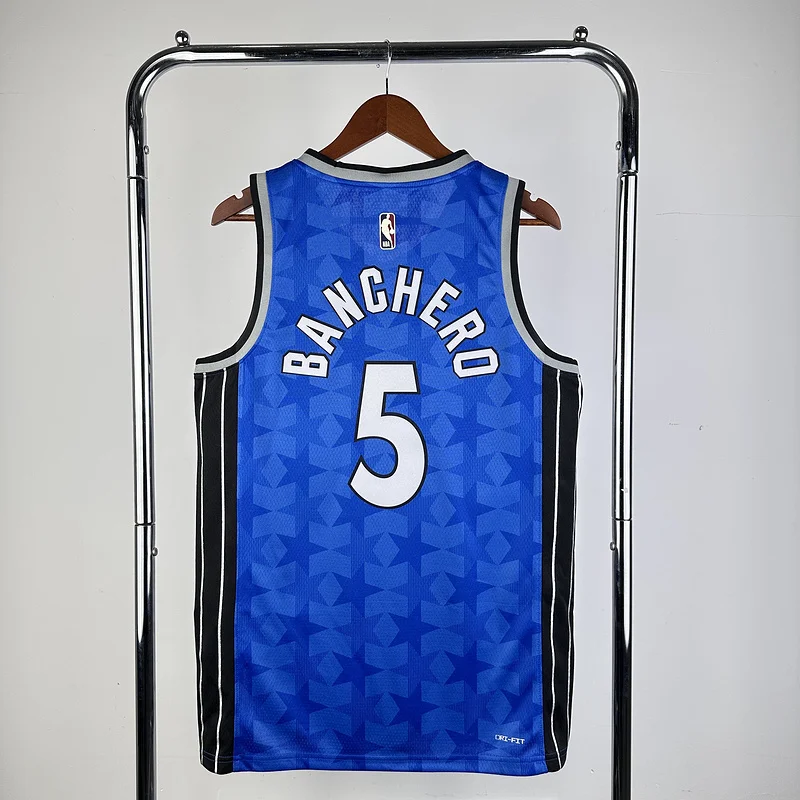 2024 Orlando Magic Basketball Jersey Retro #5 BANCHERO