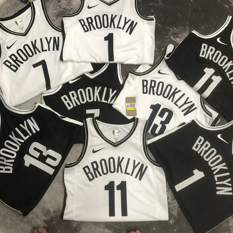 2023 Season Brooklyn Nets Basketball jersey Black #1 BRIDGES