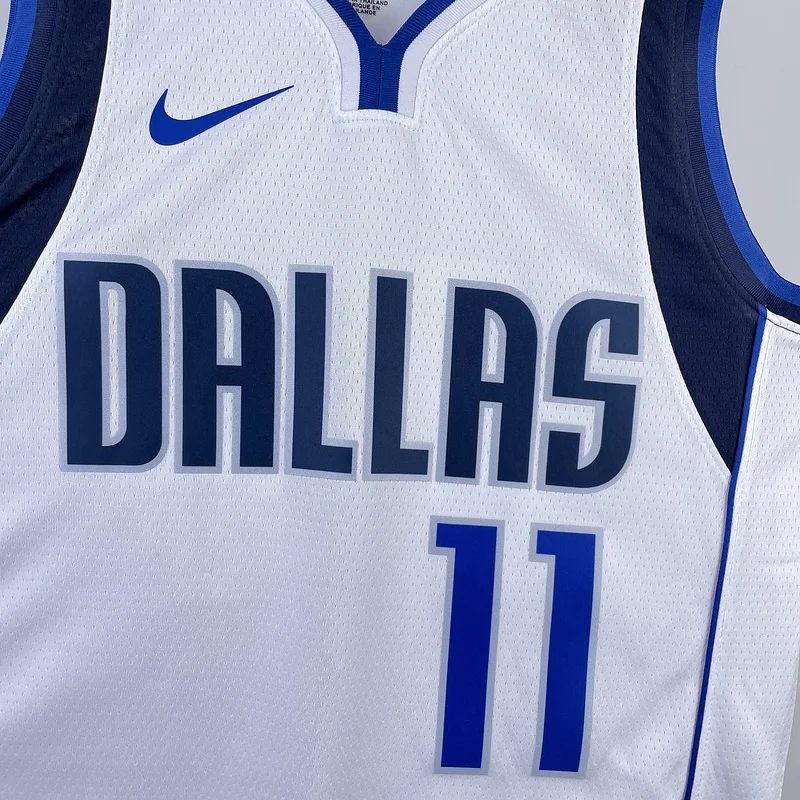 2023 Season NBA Dallas Mavericks basketball jersey White11 IRVING