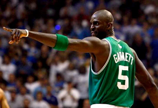 NBA Boston Celtics Basketball Jersey Retro Green #5 GARNETT