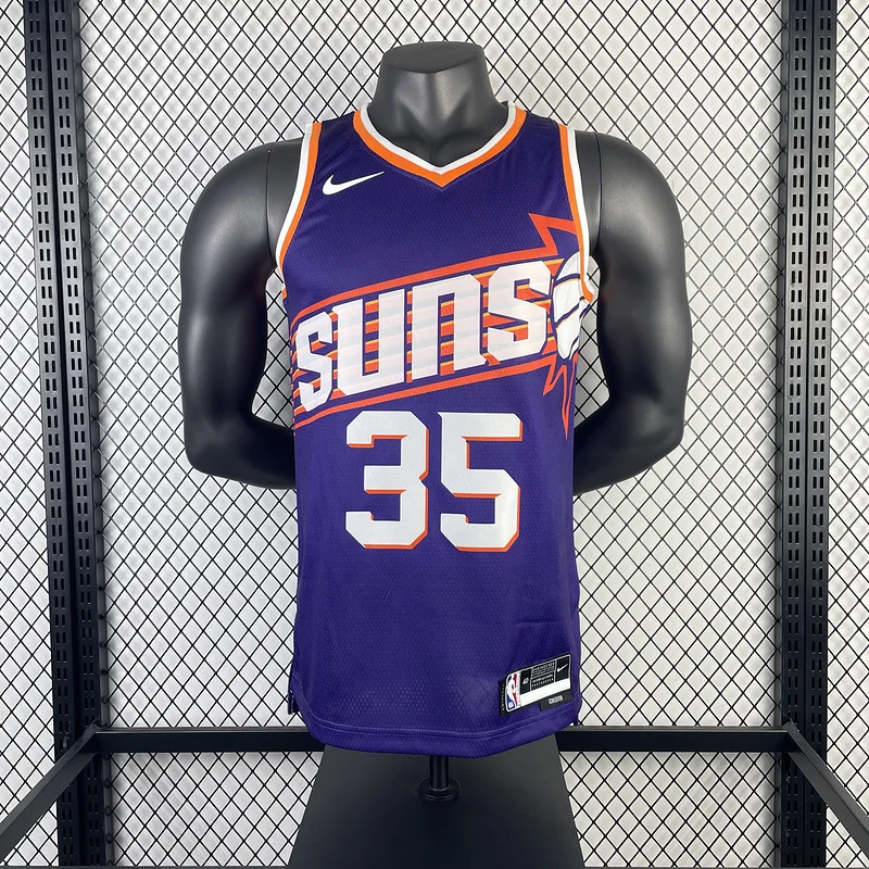 2024 Season NBA Phoenix Suns Basketball jersey Aawy Purple #35 DURANT