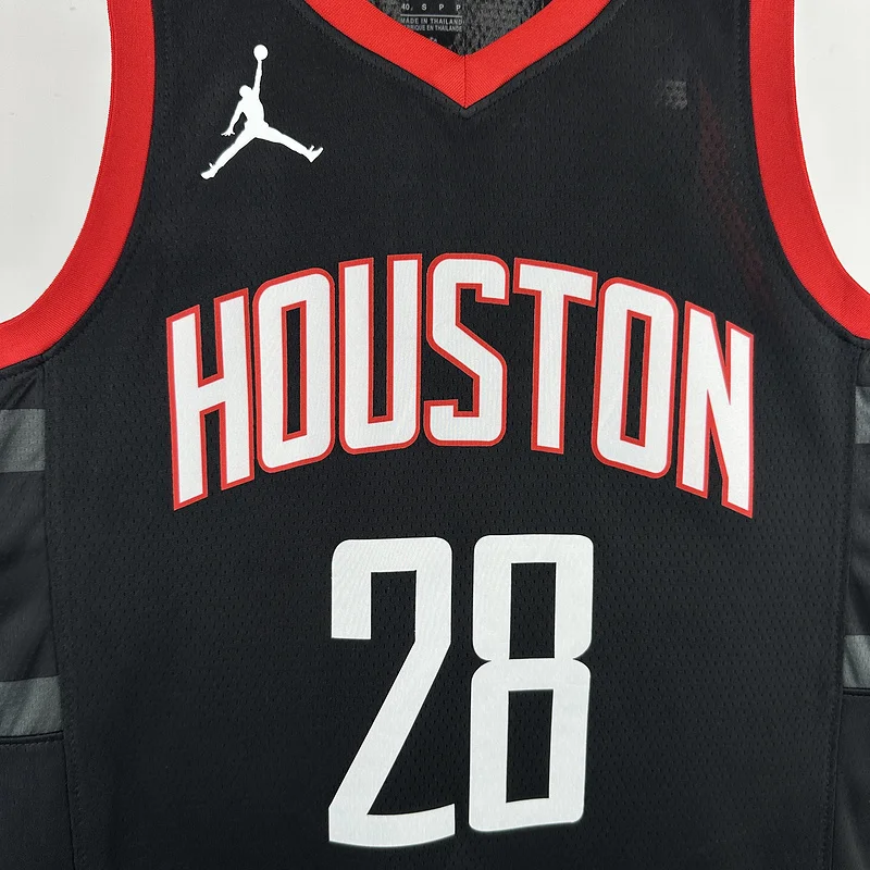 2024 Houston Rockets Basketball Jersey trapeze limited #28 SENGUN