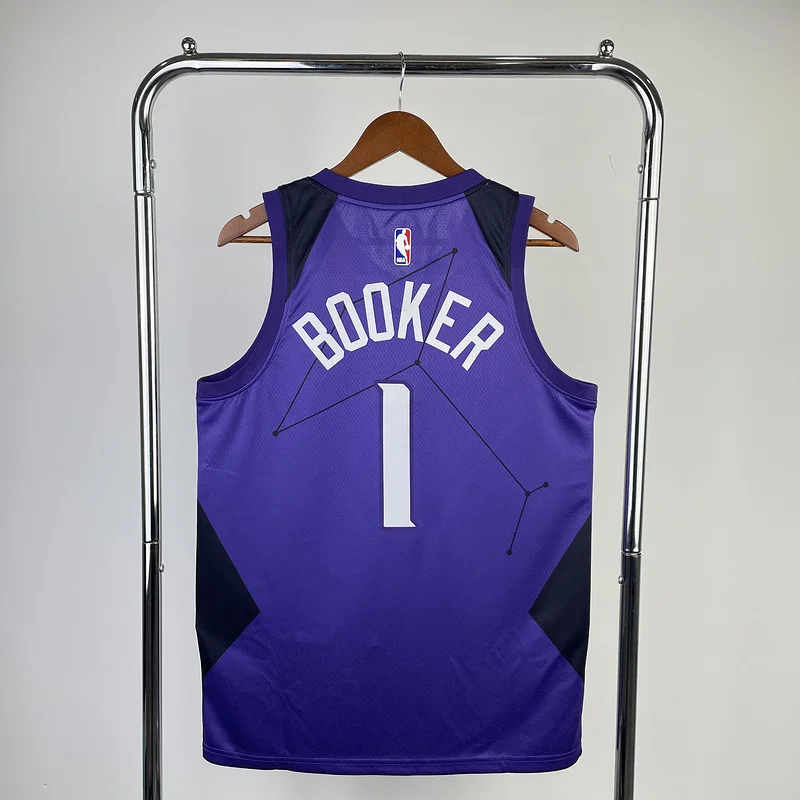 2018 Season NBA Phoenix Suns Basketball jersey city version #1 BOOKER