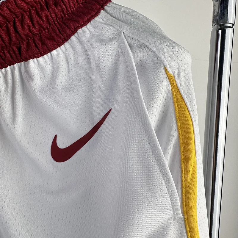 2021 Cleveland Cavaliers Basketball Home White Shorts