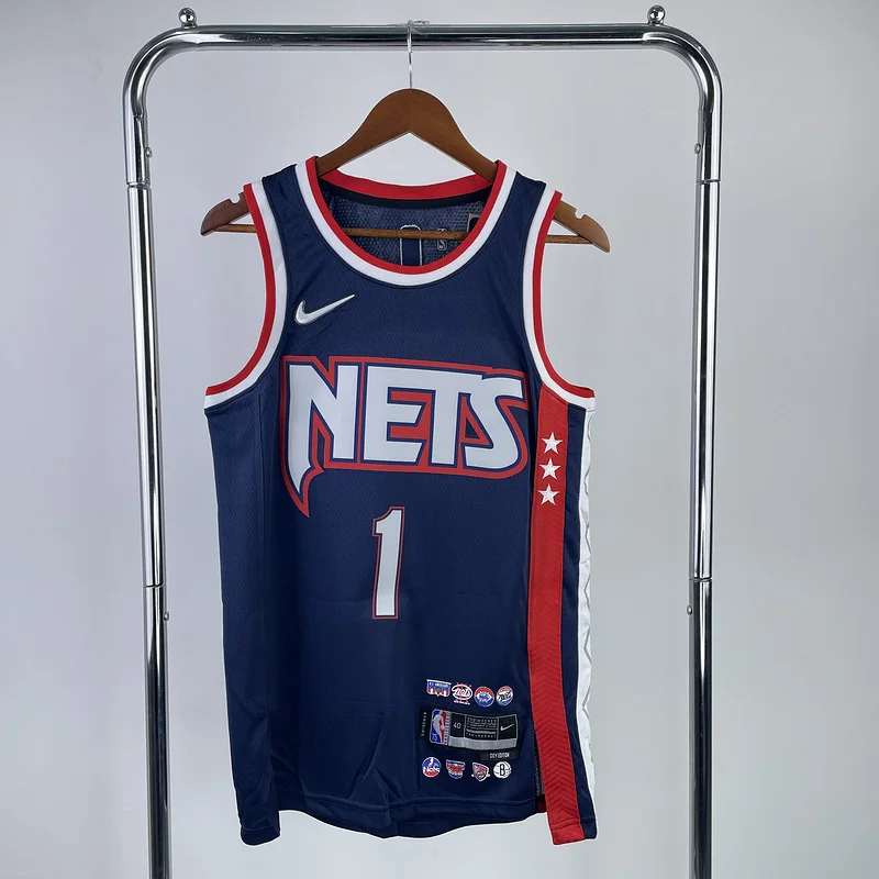 2022 Season Brooklyn Nets Basketball jersey city version #1 BRIDGES