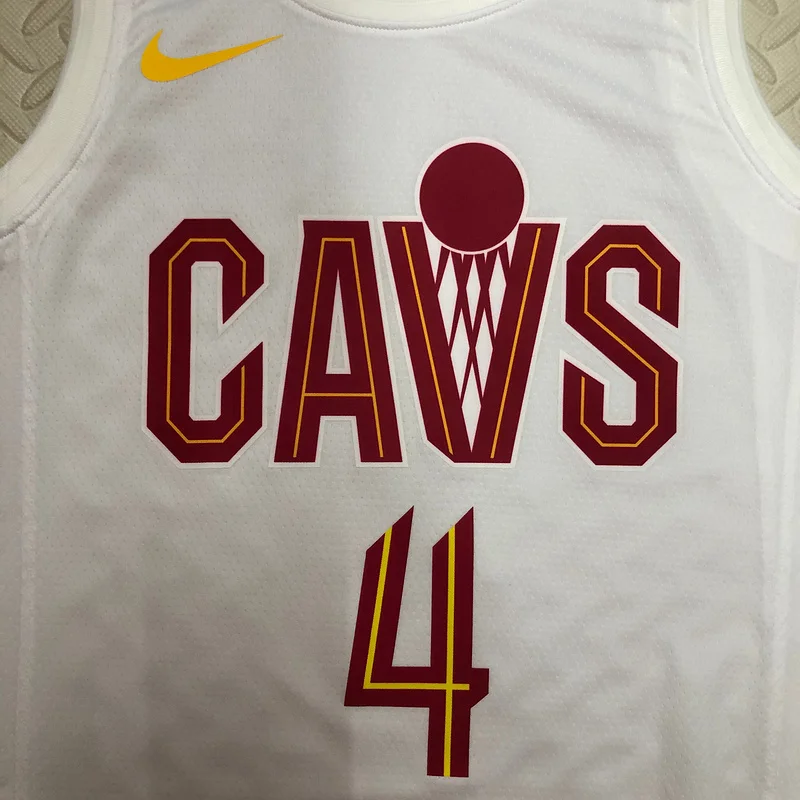 2023 Cleveland Cavaliers Basketball Jersey Home #4 MOBLEY