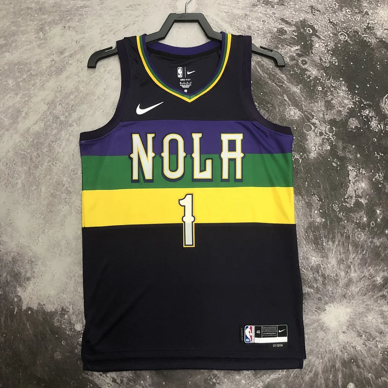 2023 New Orleans Pelicans Basketball jersey  city version  #1  WILLIAMSON