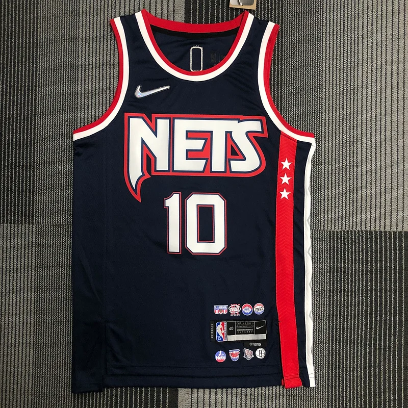 2022 Season Brooklyn Nets Basketball jersey city version #10 SIMMONS