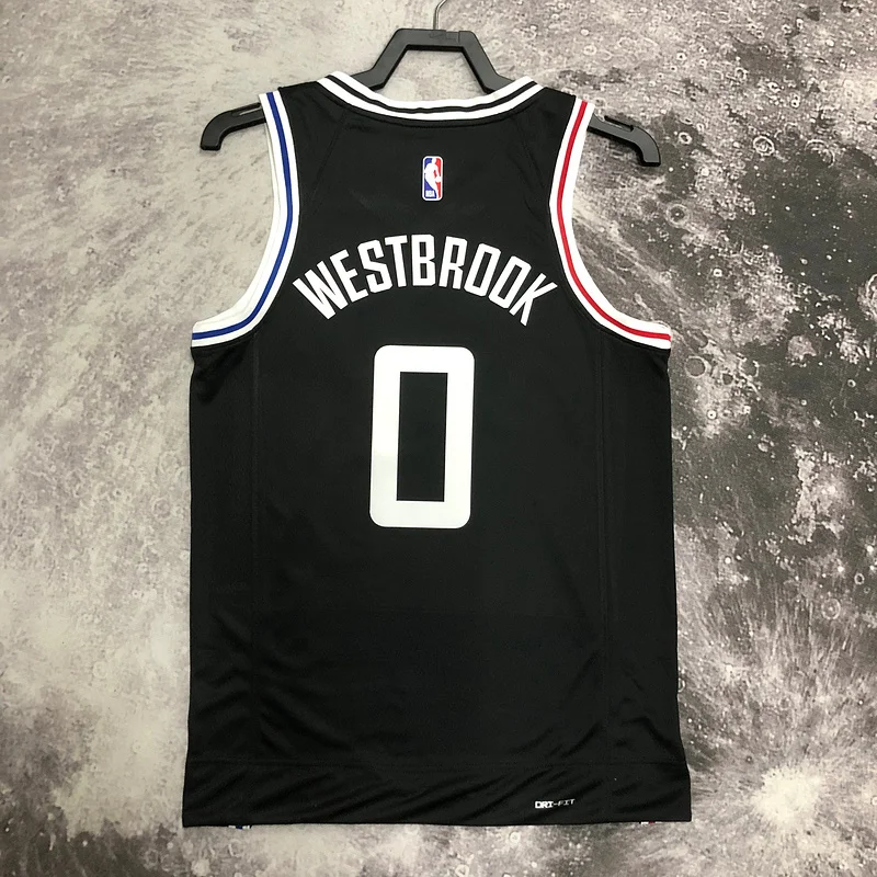 2023 Season   NBA Los Angeles Clippers Basketball jersey   city version  #0    WESTBROOK