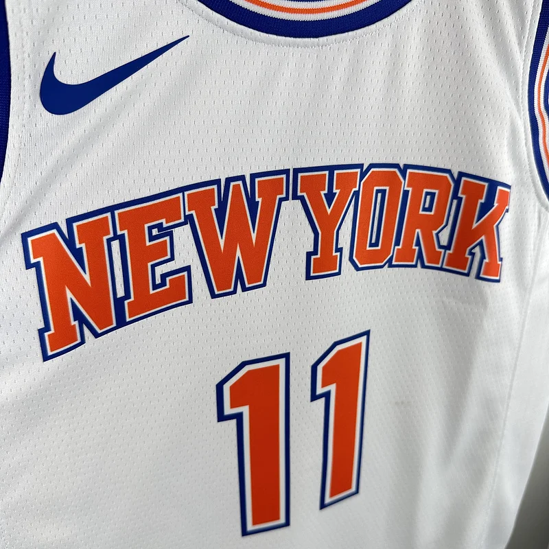 2019 New York Knicks Basketball Jersey limited #11 BRUNSON