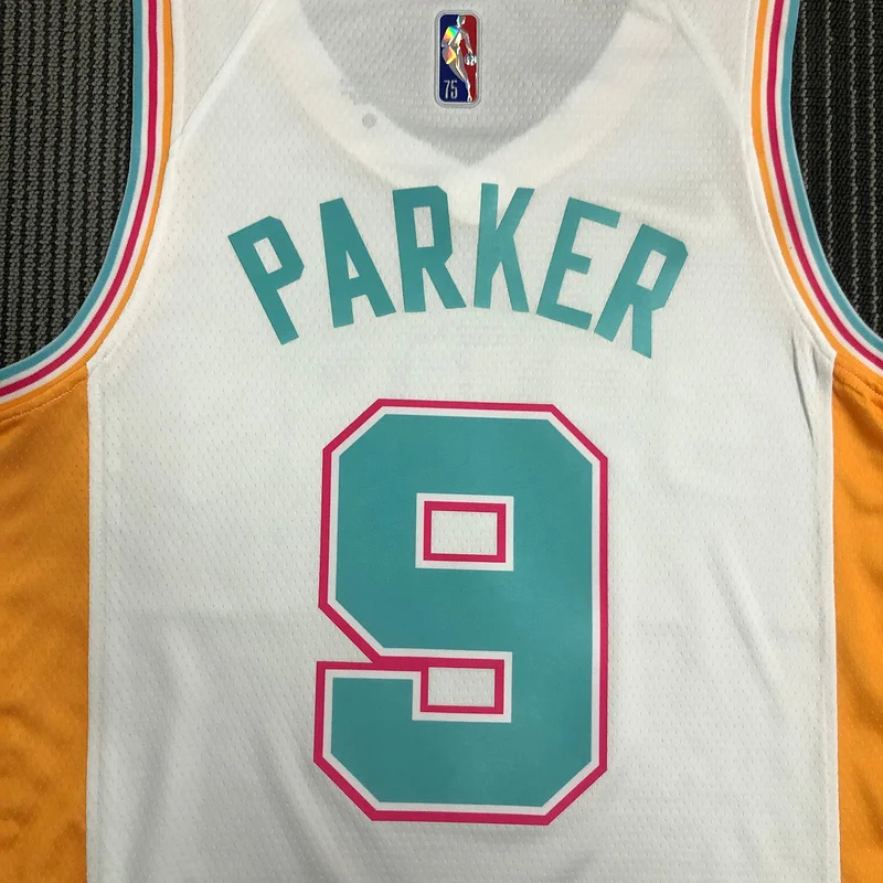 2022 San Antonio Spurs Basketball Jersey city version #9 PARKER