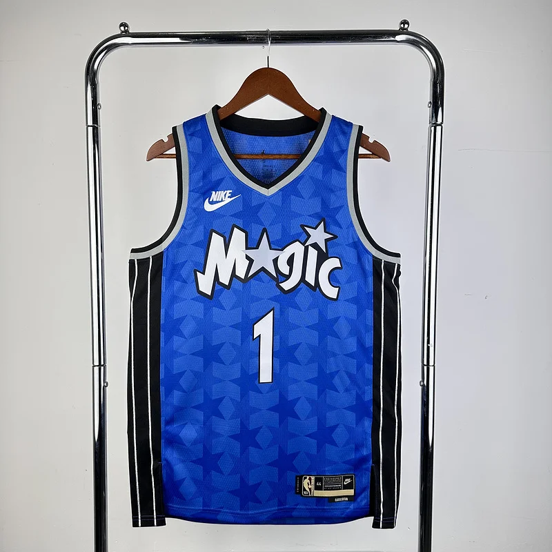 2024 Orlando Magic Basketball Jersey Retro #1 McGrady