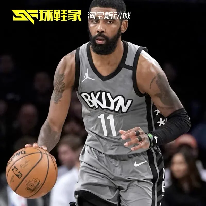 2021 Season Brooklyn Nets Basketball jersey JORDAN Theme gray #11 IRVING