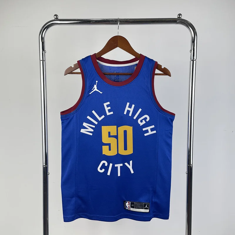 2021 Season NBA Denver Nuggets Basketball jersey trapeze limited #50 GORDON