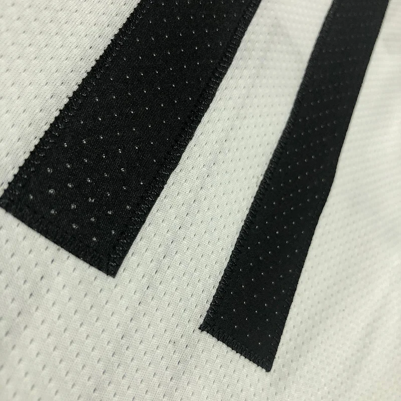 AU Player Version Brooklyn Nets Basketball jersey White #11 IRVING