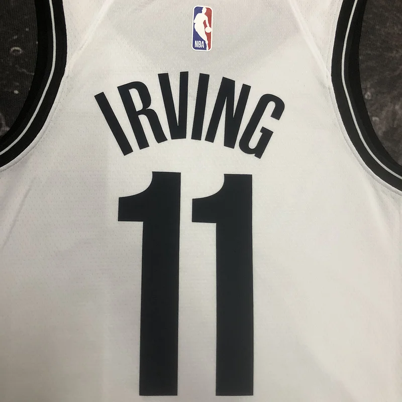 2023 Season Brooklyn Nets Basketball jersey White #11 IRVING