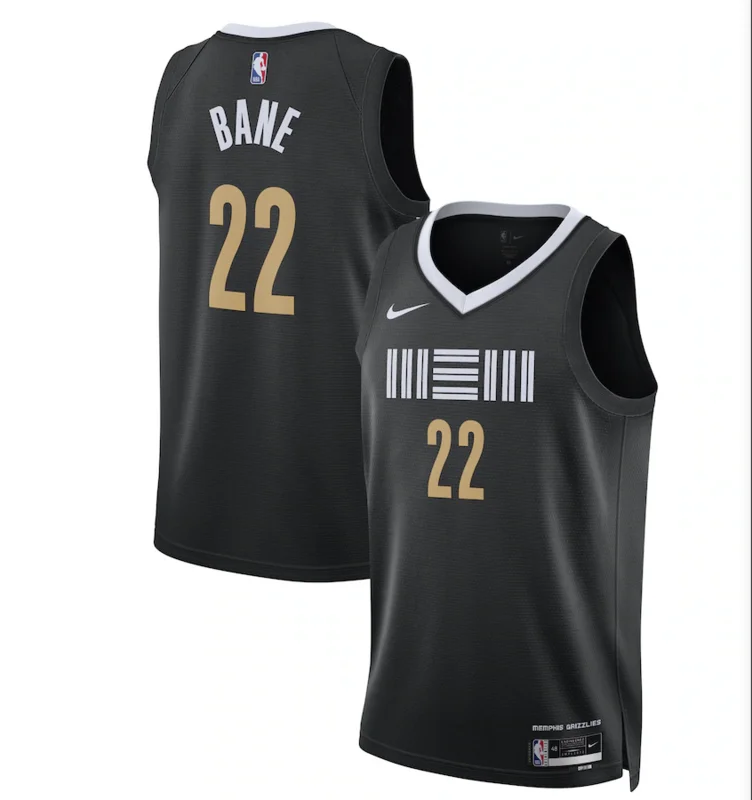 2024 Season NBA Memphis Grizzlies Basketball Jersey city version #22 BANE