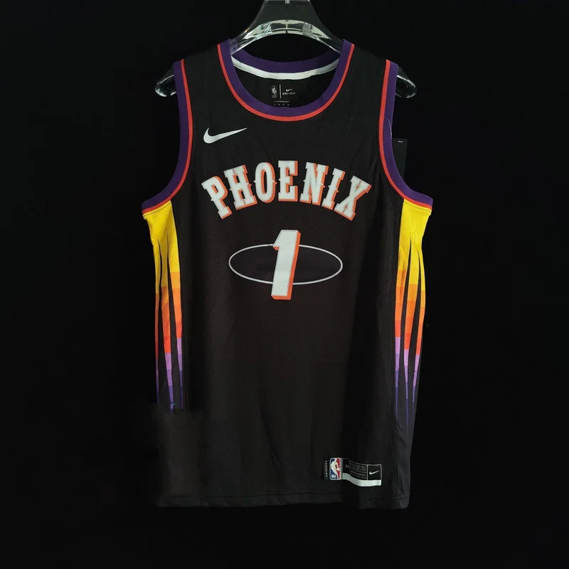 2022 Season NBA Phoenix Suns Basketball jersey city version #1 BOOKER