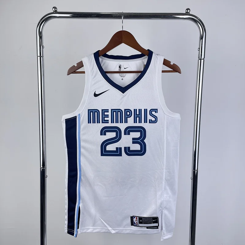 2023 Season NBA Memphis Grizzlies Basketball Jersey White #23 ROSE