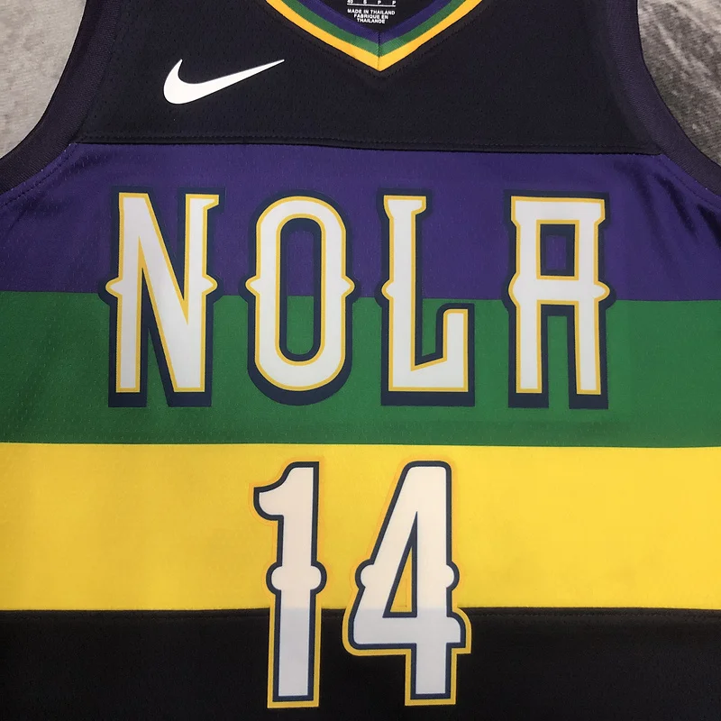 2023 New Orleans Pelicans Basketball jersey  city version  #14  INGRAM