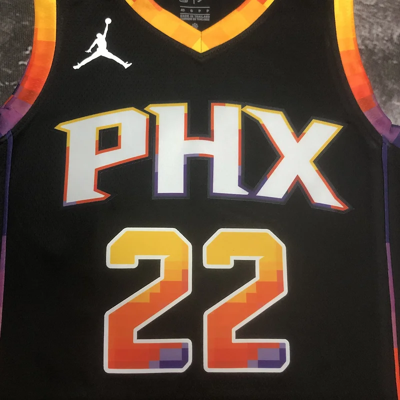 2023 Season NBA Phoenix Suns Basketball jersey trapeze limited #22 AYTON