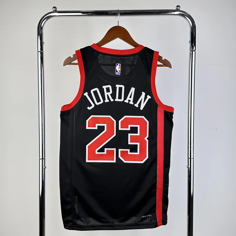 2024 Season NBA Chicago Bulls Basketball jersey City version #23 Jordan