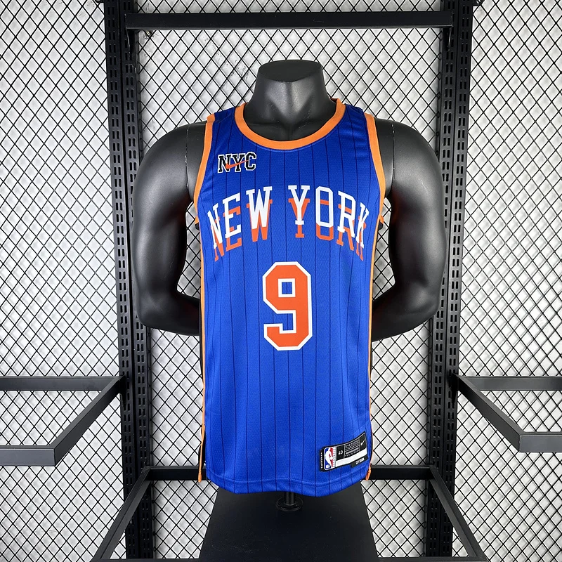 2024 New York Knicks Basketball Jersey city version #9 BARRETT