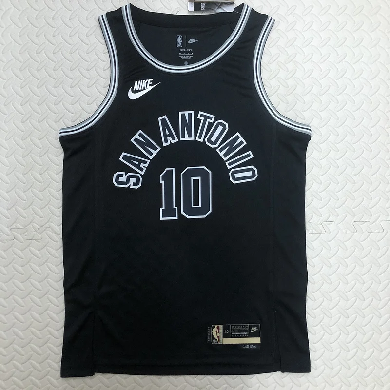 2023 San Antonio Spurs Basketball Jersey Retro #10 DeROZAN