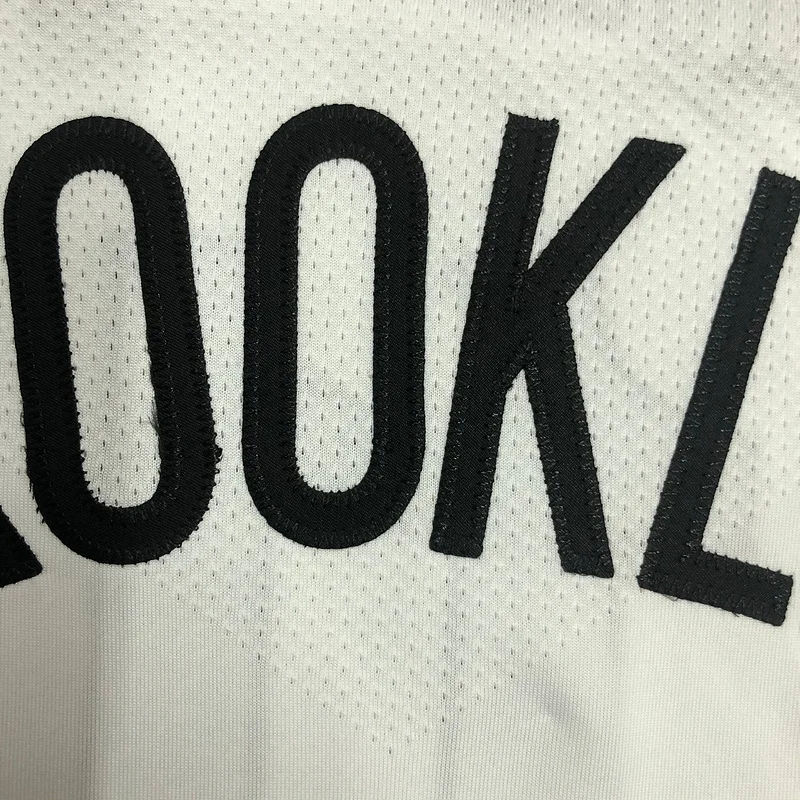 AU Player Version Brooklyn Nets Basketball jersey White #11 IRVING