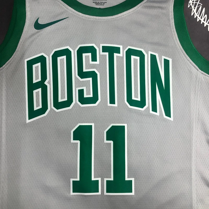 NBA Boston Celtics Basketball Jersey Gray #11 IRVING