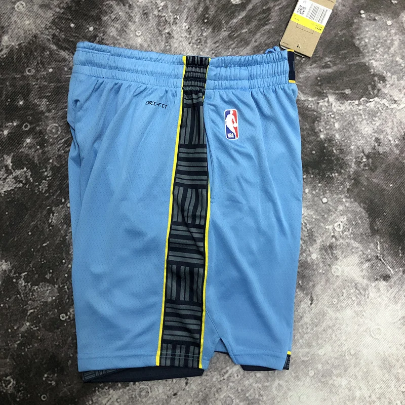 2023 Season NBA Memphis Grizzlies Basketball Jersey trapeze Shorts