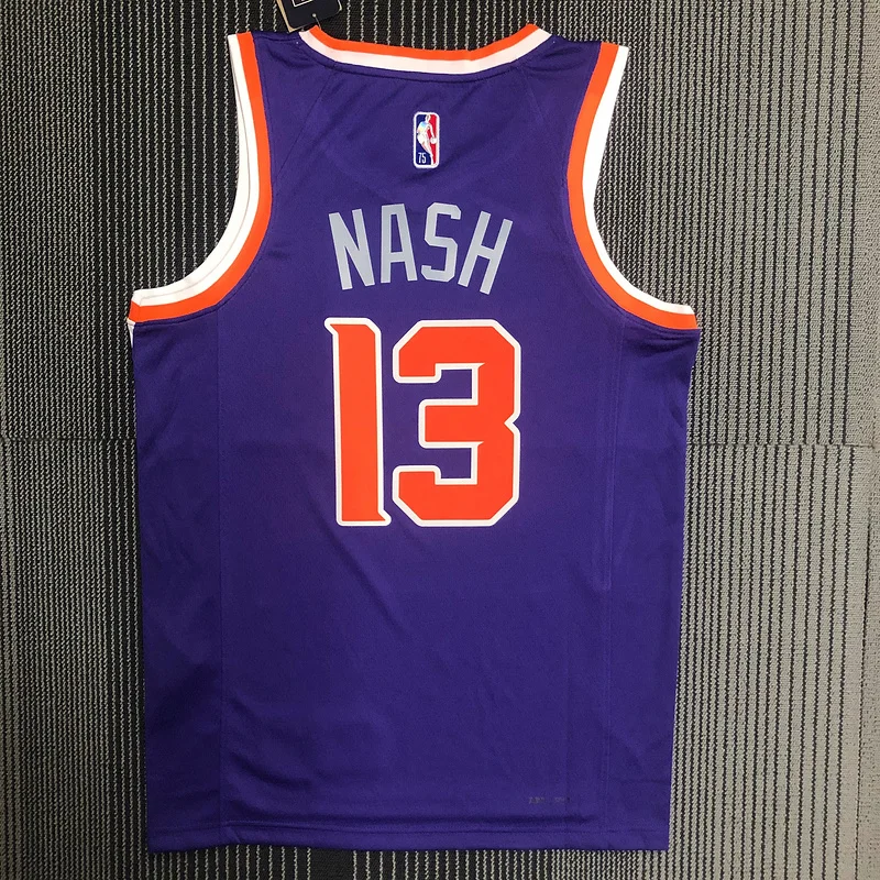 75th anniversary NBA Phoenix Suns Basketball jersey Purple #13 NASH