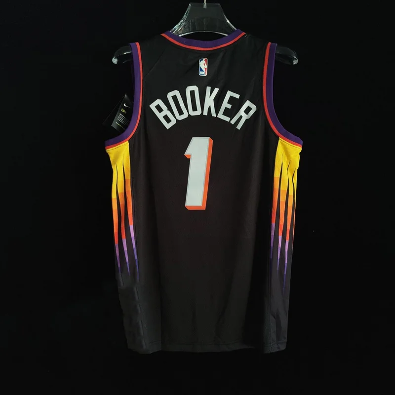 2022 Season NBA Phoenix Suns Basketball jersey city version #1 BOOKER