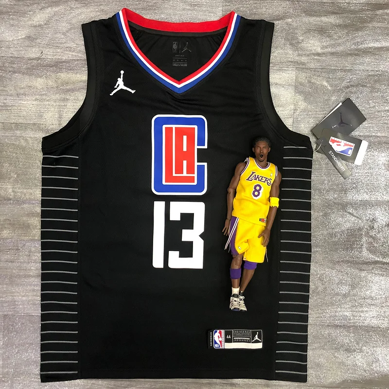 2021 Season NBA Los Angeles Clippers Basketball jersey Jordan  theme  limited  city version  #13   GEORGE