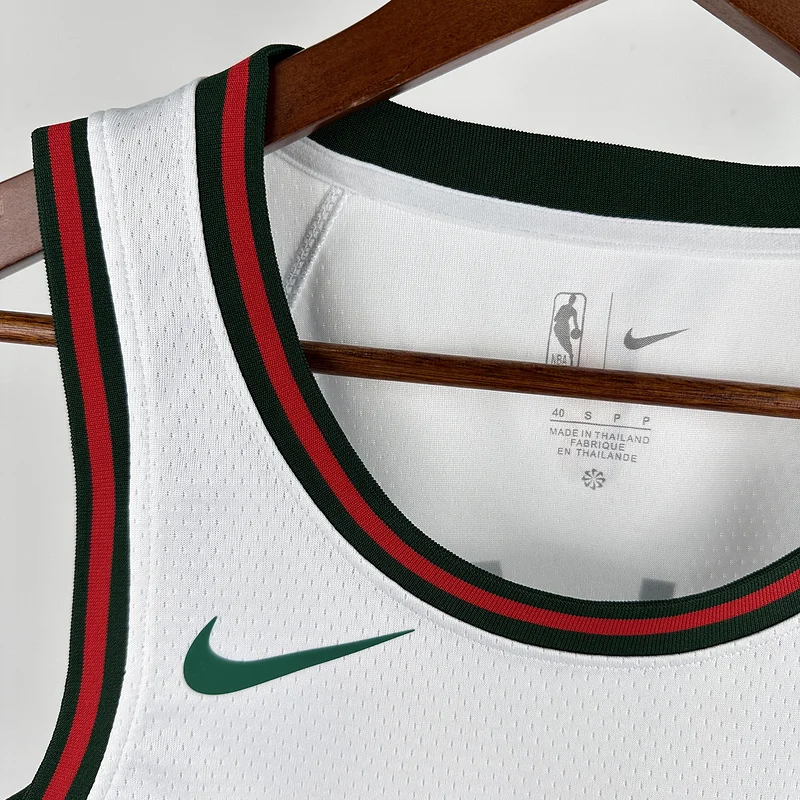 2018 Season NBA Milwaukee Bucks Basketball jersey Retro #34 Antetokounmpo