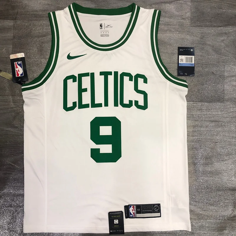 NBA Boston Celtics Basketball Jersey Retro White #9 RONDO