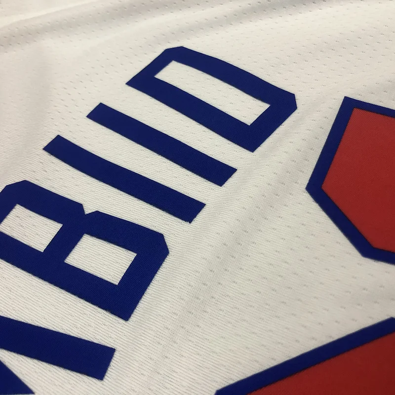 2021 Season NBA Philadelphia 76ers Basketball Jersey Retro limited #21 EMBIID