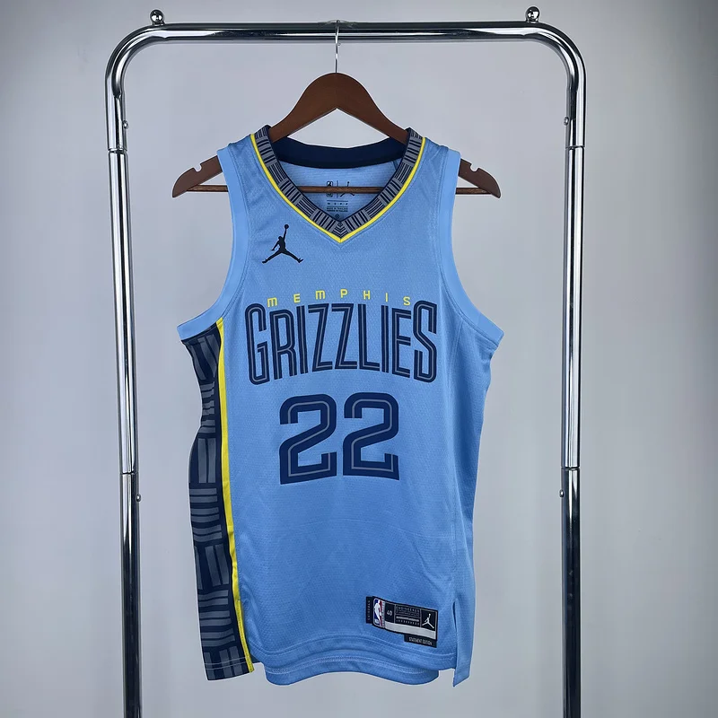 2023 Season NBA Memphis Grizzlies Basketball Jersey trapeze limited #22 BANE