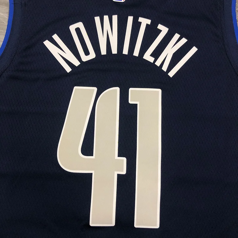 NBA Dallas Mavericks basketball jersey #41 NOWITZKI