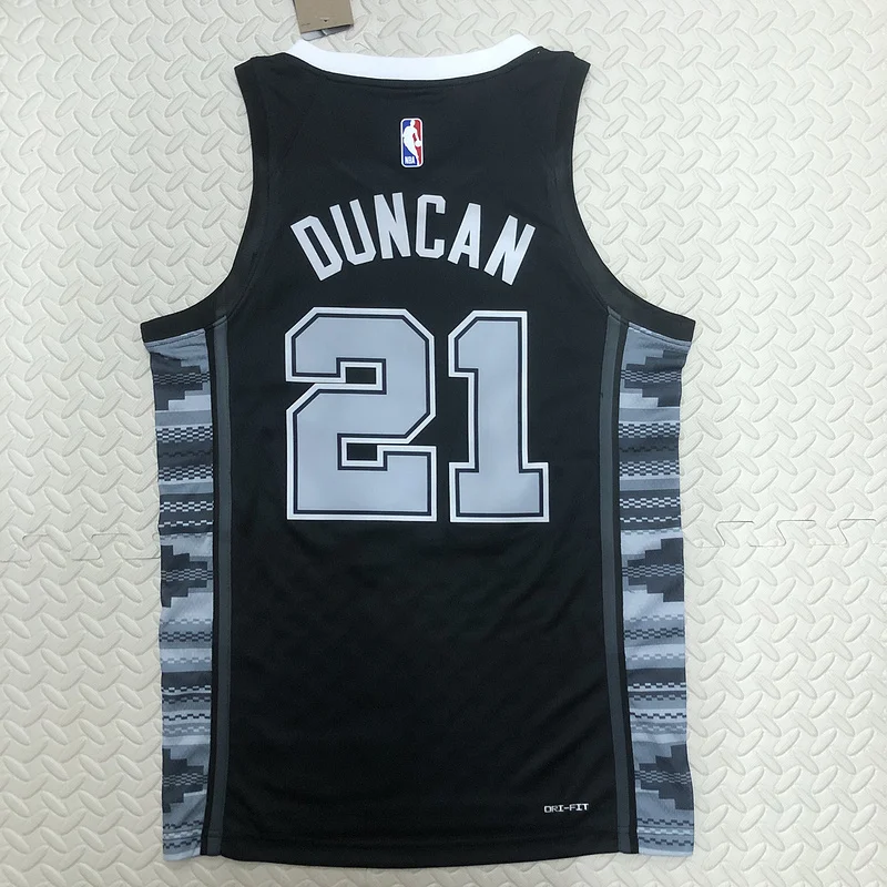 2023 San Antonio Spurs Basketball Jersey trapeze limited #21 DUNCAN